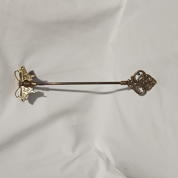 Solid Brass Sitting Deer Candle Holder, Votive Holder and Candle Snuffer Bundle - Picture 7 of 16